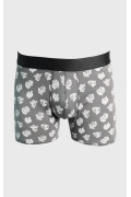 Bóxer gris intenso brief-medio con diseños de Harry Potter