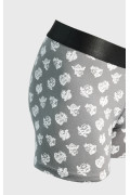 Bóxer gris intenso brief-medio con diseños de Harry Potter