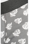 Bóxer gris intenso brief-medio con diseños de Harry Potter