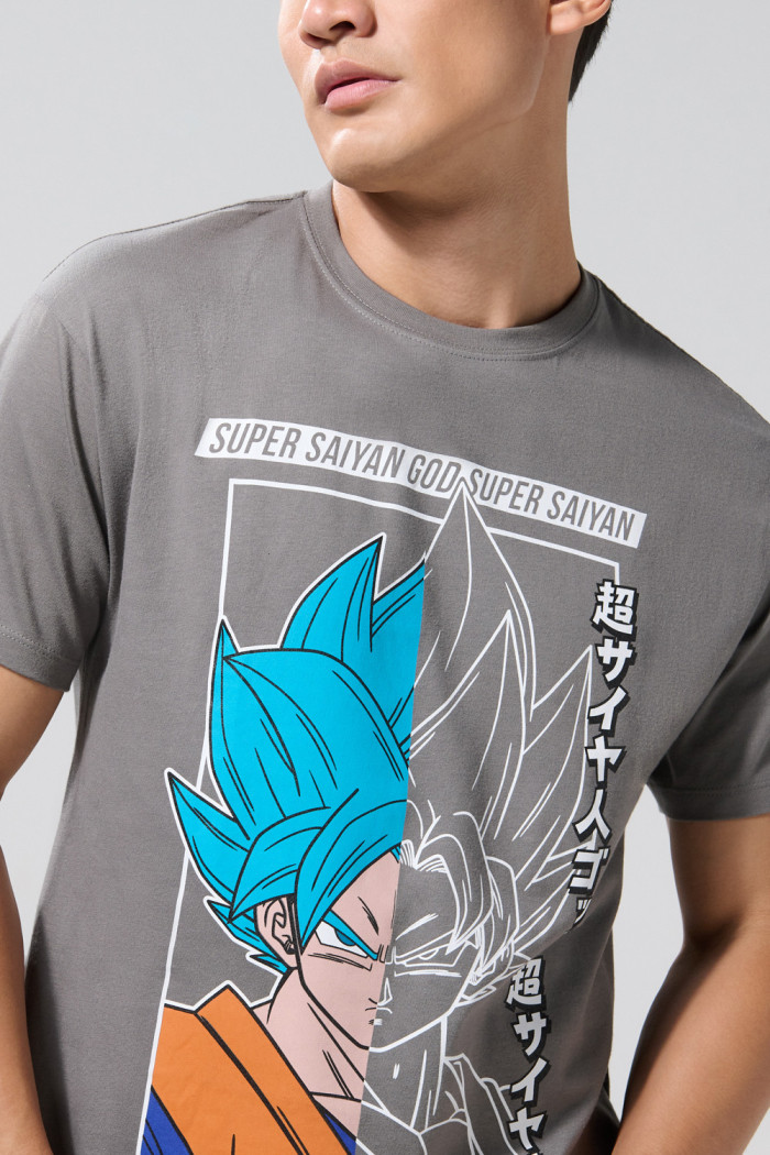 Camiseta manga corta unicolor para hombre.
