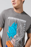 Camiseta manga corta unicolor para hombre.
