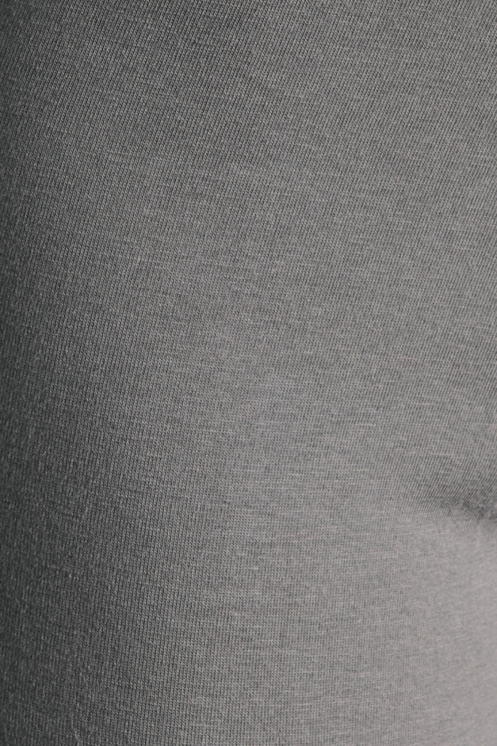 Bóxer midway brief-largo gris oscuro con cintura estampada