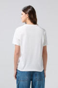 Camiseta crema clara cuello redondo de Squid Game