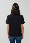 Camiseta negra de Looney Tunes con manga corta