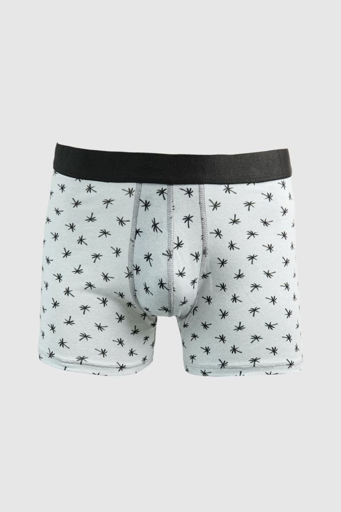 Bóxer midway brief-largo gris con diseños de Star Wars