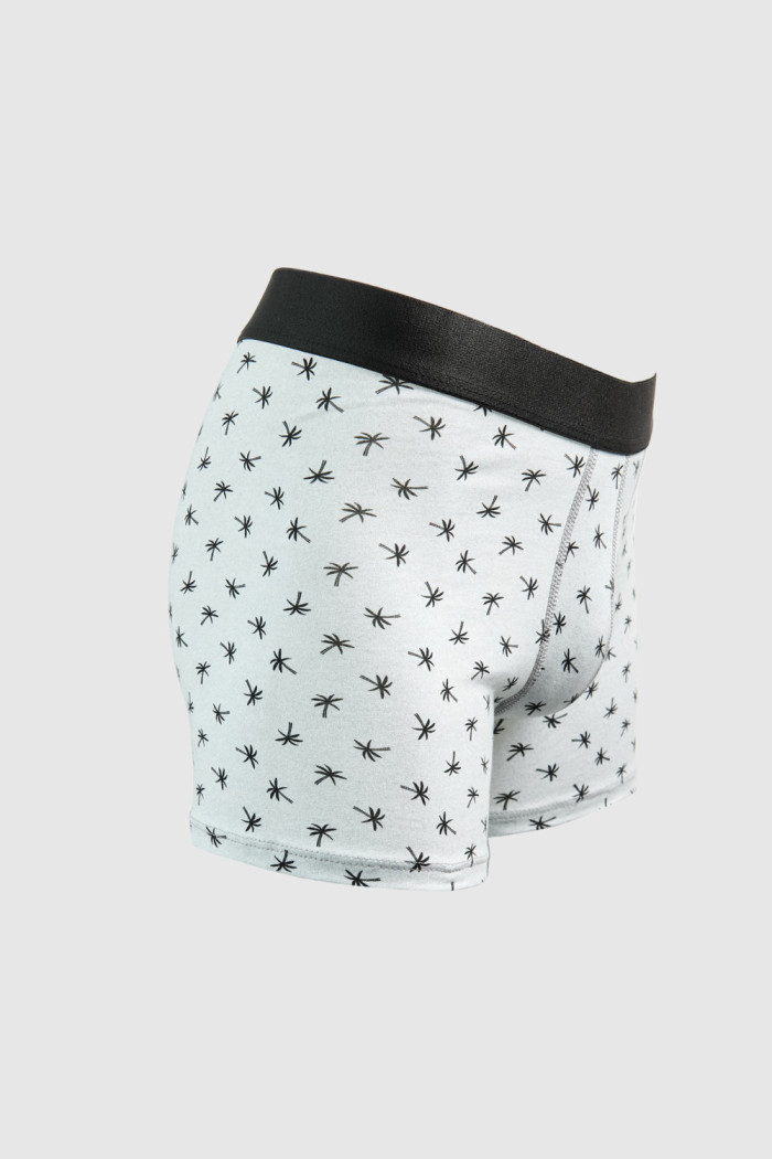 Bóxer midway brief-largo gris con diseños de Star Wars