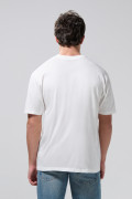 Camiseta crema clara de Garfield cuello redondo