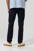 Jean slim 5 bolsillos azul intenso con tiro bajo