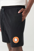 Bermuda de South Park negra con bolsillos y bota recta