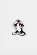Set de pines X3 unicolores con diseño de Looney Tunes