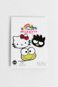 Set de pines unicolores X3 con personajes de Hello Kitty