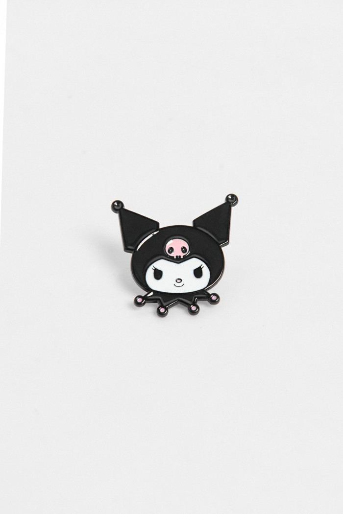 Set de pines unicolores X3 con diseños de Kuromi