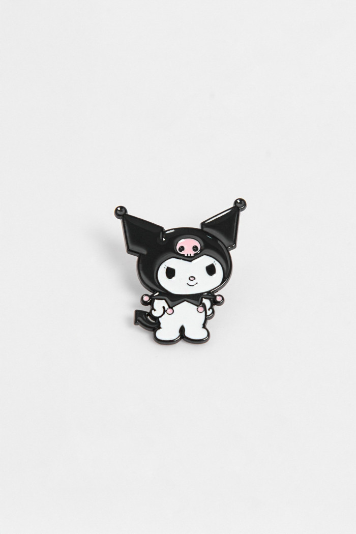 Set de pines unicolores X3 con diseños de Kuromi