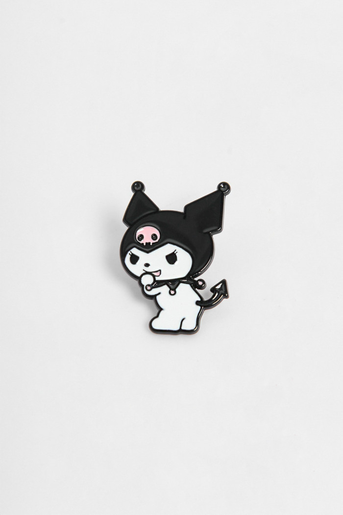 Set de pines unicolores X3 con diseños de Kuromi