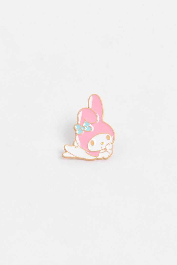 Set de pines metálicos X3 unicolores de My Melody