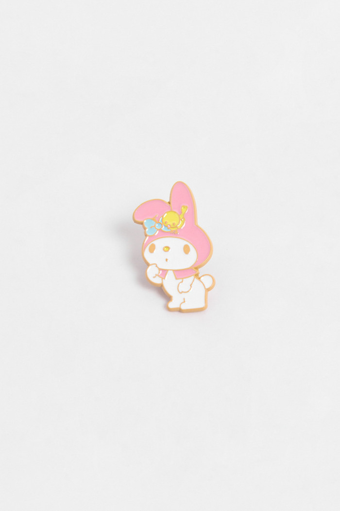 Set de pines metálicos X3 unicolores de My Melody