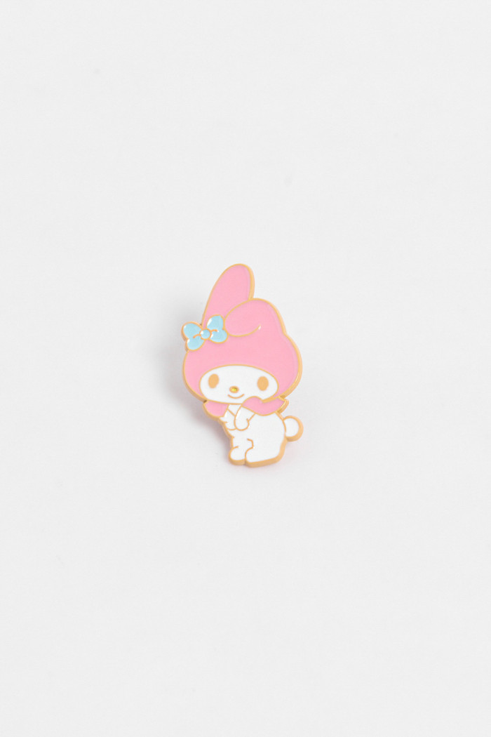 Set de pines metálicos X3 unicolores de My Melody