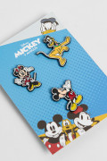 Set de pines X3 unicolores de Mickey and Friends