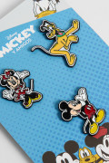 Set de pines X3 unicolores de Mickey and Friends