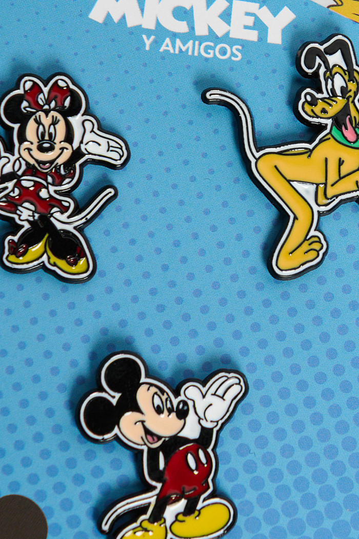 Set de pines X3 unicolores de Mickey and Friends