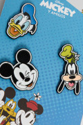 Set X3 de pines unicolores metálicos de Mickey and Friends