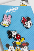 Set de pines metálicos unicolores X3 de Mickey and Friends