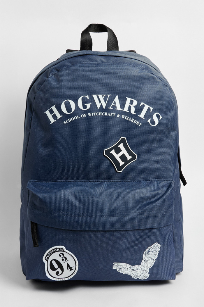 Maleta unicolor con diseño de Harry Potter y cremalleras