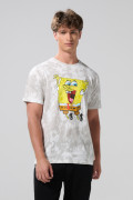 Camiseta crema tie dye de Bob Esponja manga corta
