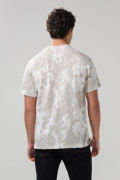 Camiseta tie dye crema manga corta de Bob Esponja