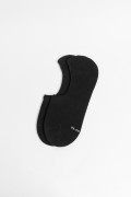Medias baletas con ajuste y texturas unicolores