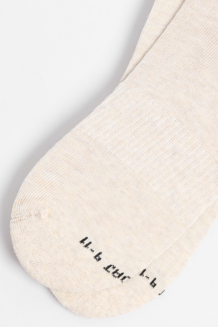 Medias tobilleras con ajuste y texturas unicolores