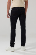 Jean tiro bajo skinny ceñido azul intenso con bolsillos