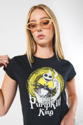 Camiseta manga corta negra de Nightmare Before Christmas