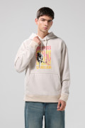 Buzo de Guns N´ Roses kaki claro con capota