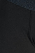 Bóxer brief-medio en algodón negro con cintura elástica