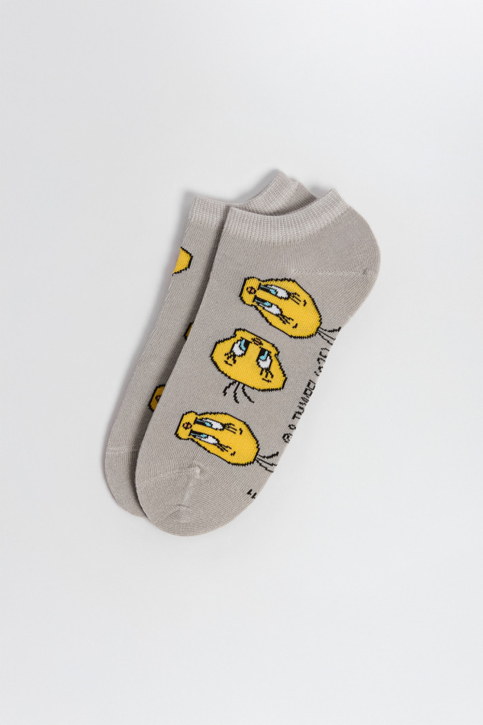 Medias tobilleras con diseño en jacquard, Licencia, Looney Tunes.