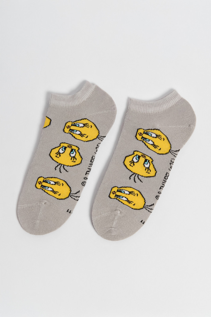 Medias tobilleras con diseño en jacquard, Licencia, Looney Tunes.