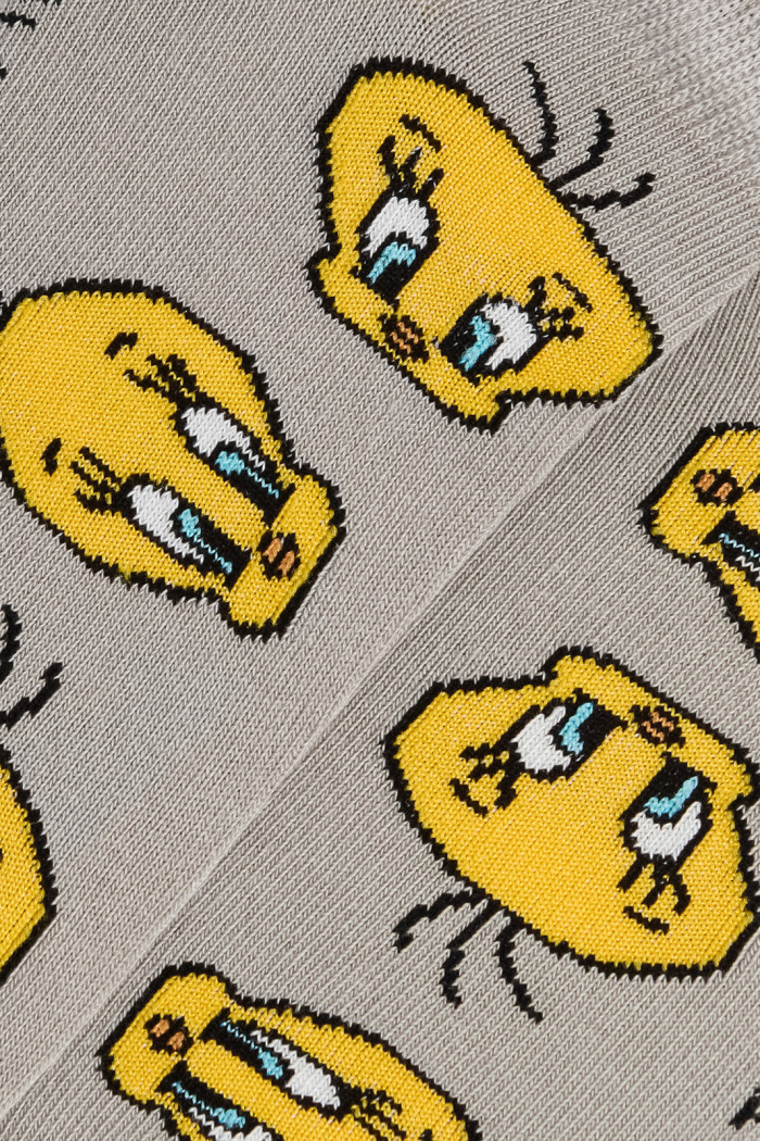 Medias tobilleras con diseño en jacquard, Licencia, Looney Tunes.