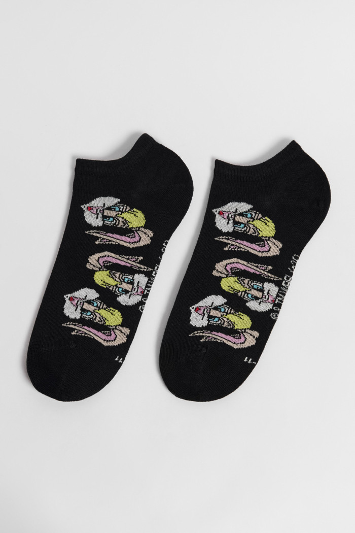Medias tobilleras con diseño en jacquard, Licencia, Looney Tunes.