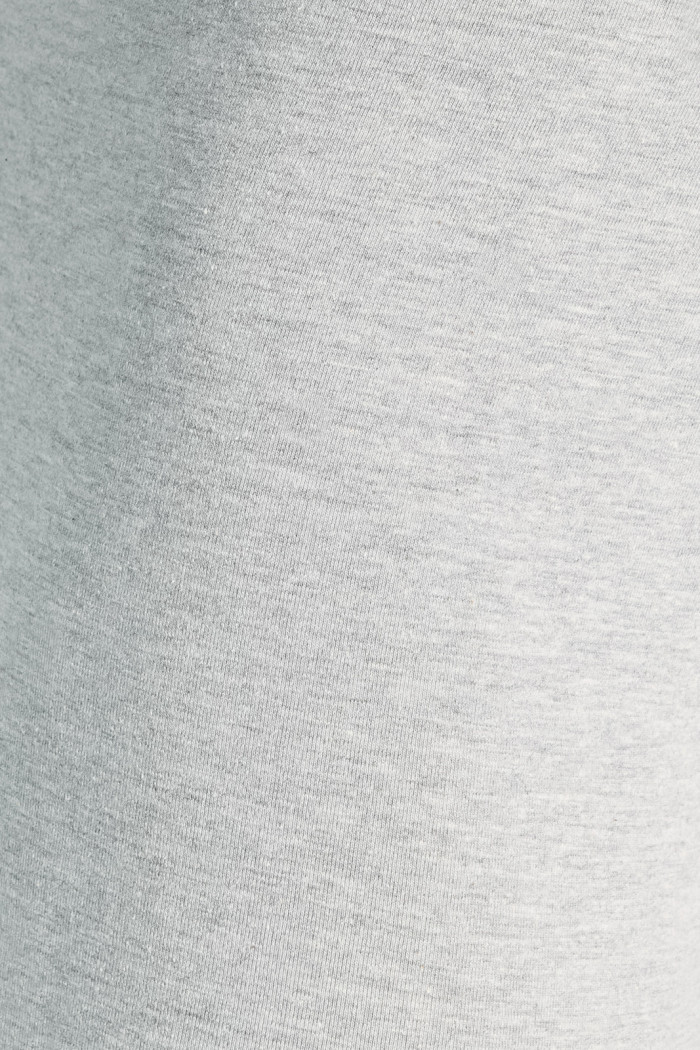 Bóxer gris medio midway brief-largo con costuras planas
