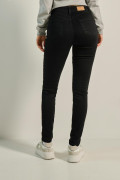Jean jegging negro con súper tiro alto y ajuste ceñido