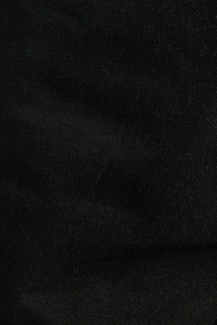 Jean tiro alto 90´S negro con bolsillos y bota recta