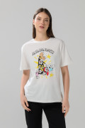 Camiseta de Animaniacs crema clara manga corta