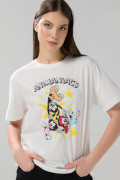Camiseta de Animaniacs crema clara manga corta