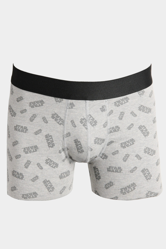 Bóxer en algodón brief-medio gris de Star Wars