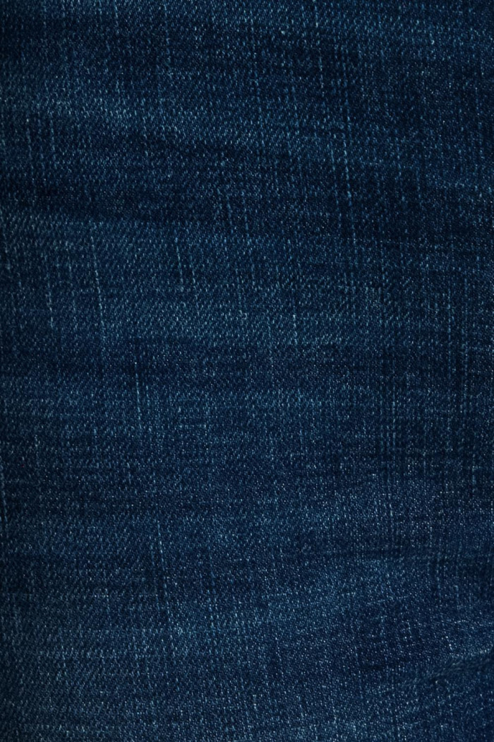 Jean jegging azul oscuro ajustado con tiro alto y bolsillos