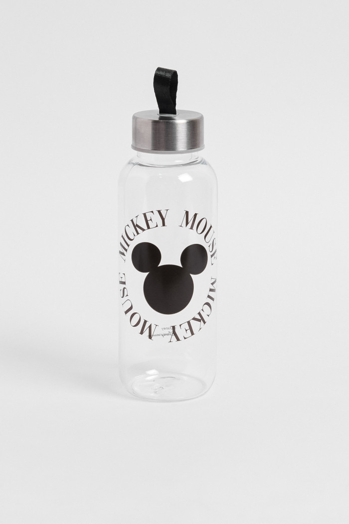Botella unicolor con diseño de Mickey and Friends