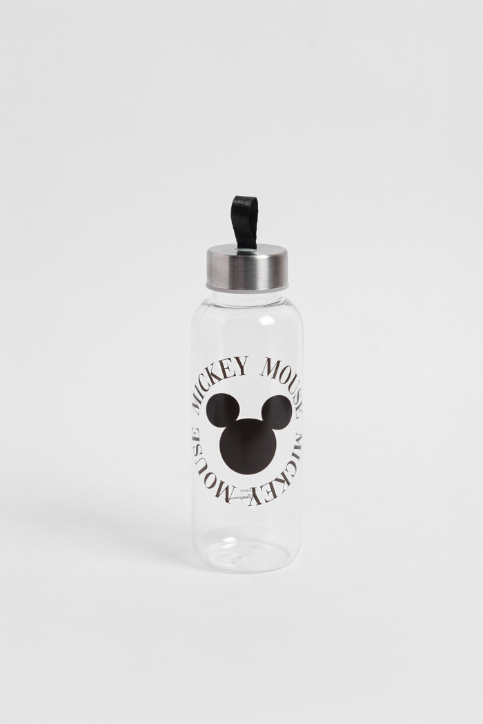 Botella unicolor con diseño de Mickey and Friends