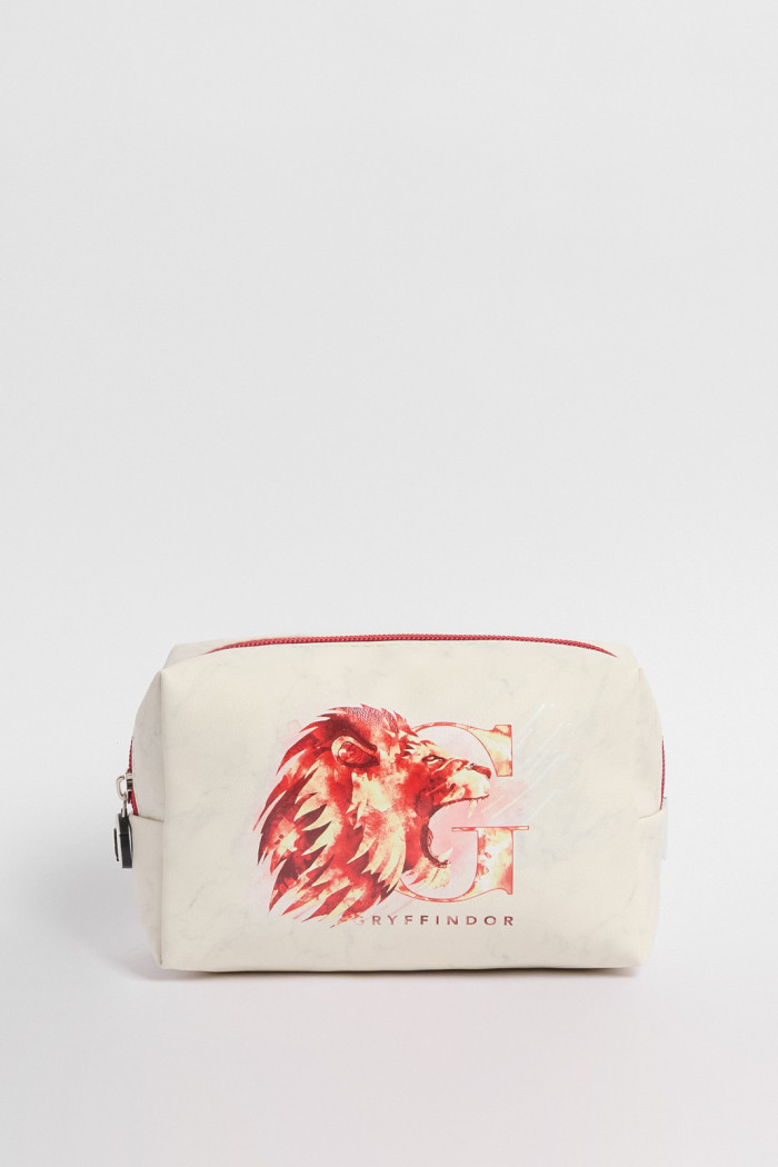 Cosmetiquera unicolor con arte de Harry Potter