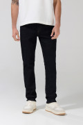Jean tiro bajo skinny azul con ajuste ceñido y bolsillos